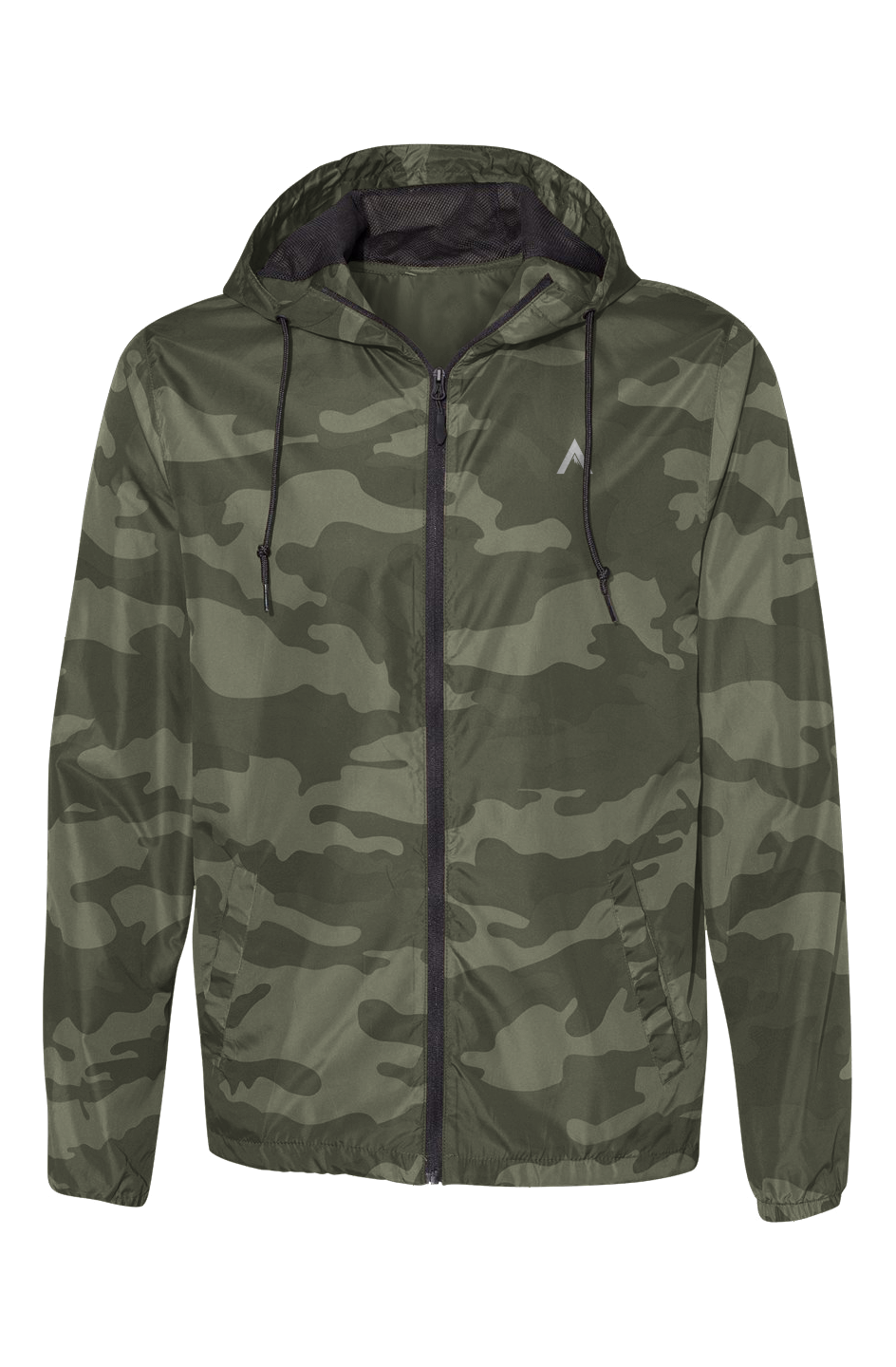 Forest Camo Windbreaker