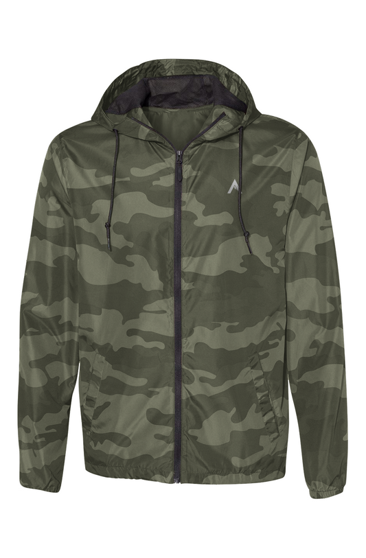 Forest Camo Windbreaker